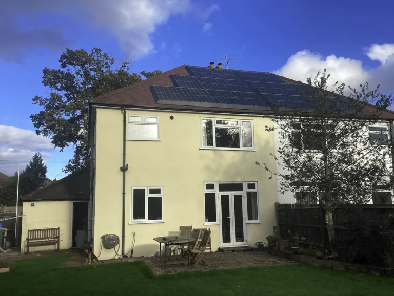 Solar on a Semi-Detached Property