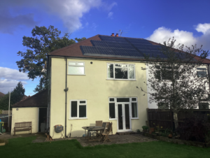 Solar on a Semi-Detached Property