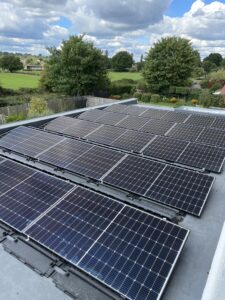 Solion Flat Roof Installation