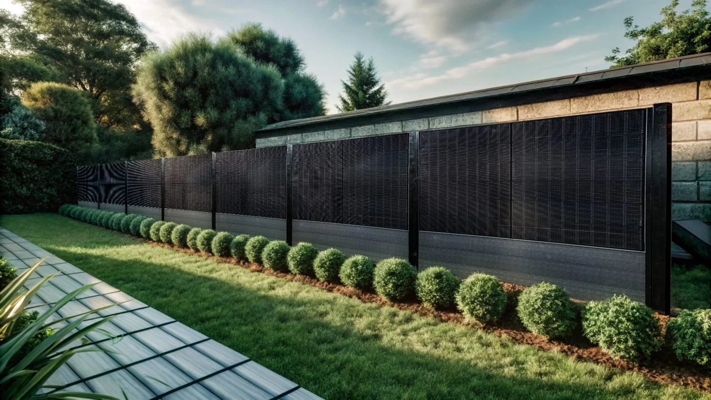 SolaFence Landscape panels